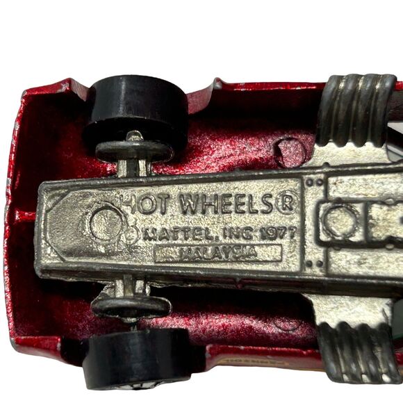 Pontiac Firebird Hot Wheels Funny Car Diecast Car Trans Am Red Vintage Vehicle - Picture 9 of 9